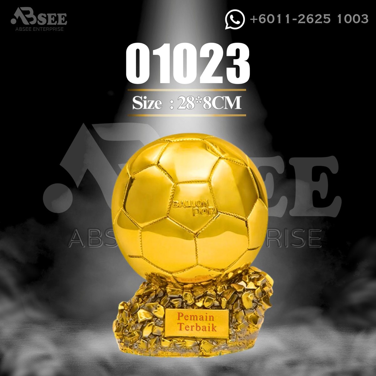 Resin Trophy 01023 for football – ABSEE Malaysia