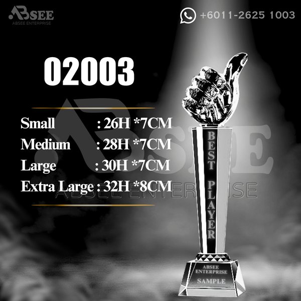 Crystal Trophy 02003 – ABSEE Malaysia