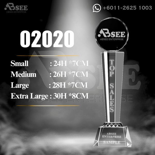 Crystal Trophy 02020 for chess – ABSEE Malaysia