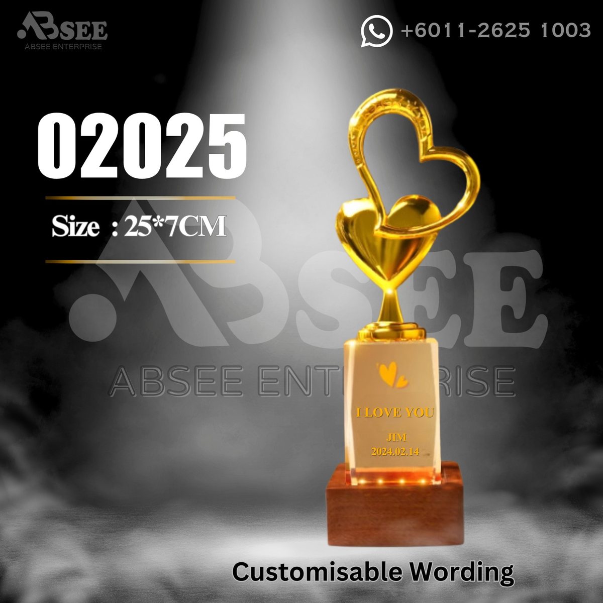 Crystal Trophy 02025 – ABSEE Malaysia