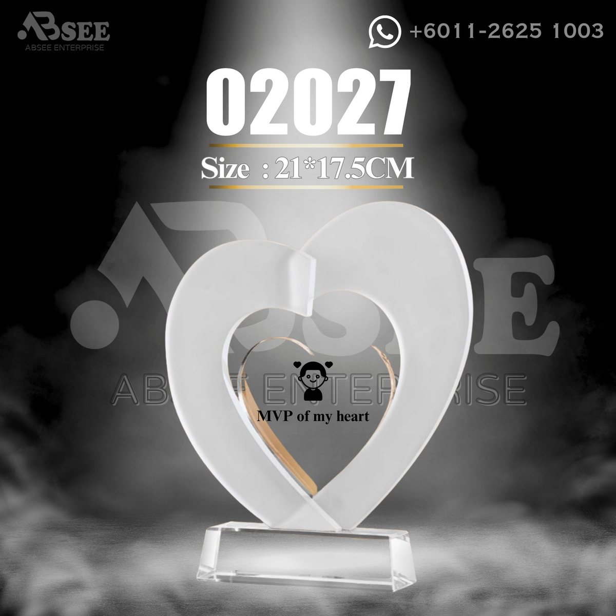 Crystal Trophy 02027 – ABSEE Malaysia