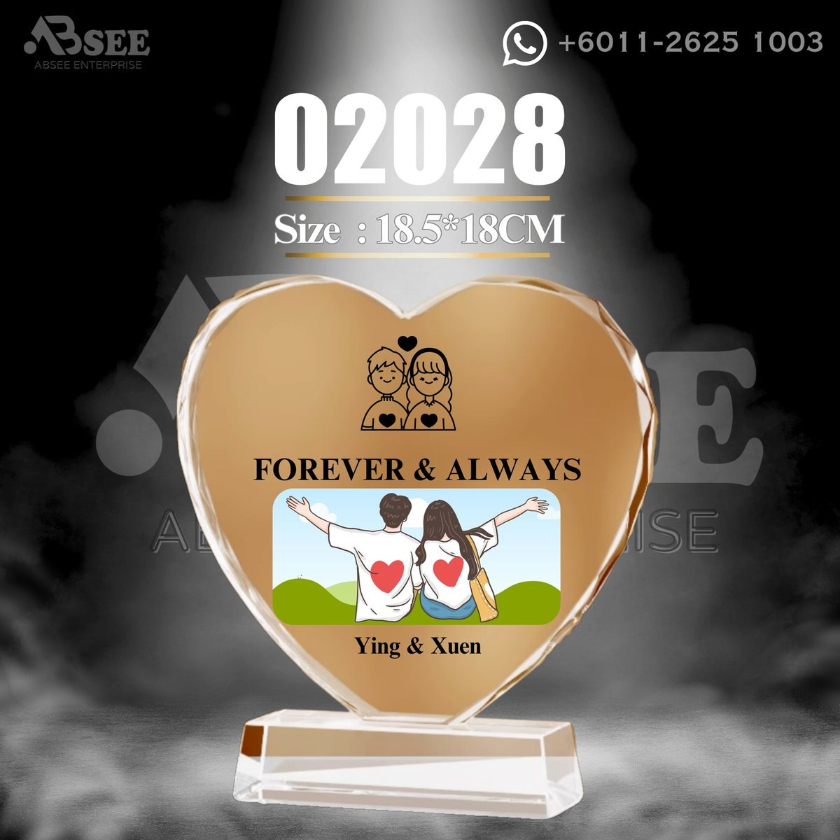 Crystal Trophy 02028 – ABSEE Malaysia