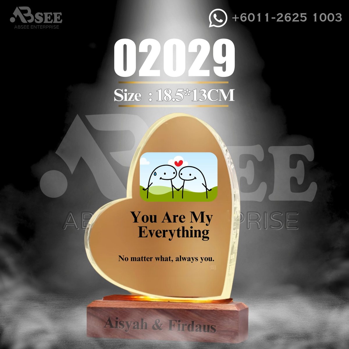 Crystal Trophy 02029 – ABSEE Malaysia