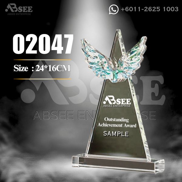 Crystal Trophy 02047 for company awards – ABSEE Malaysia