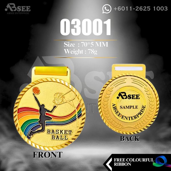 Medal 03001 for sports events – ABSEE Malaysia