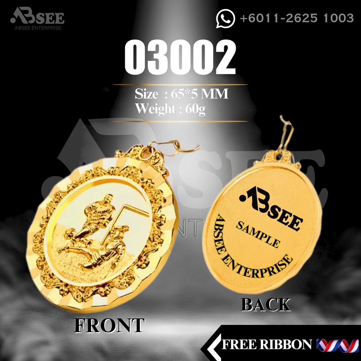 Medal 03002 for football – ABSEE Malaysia