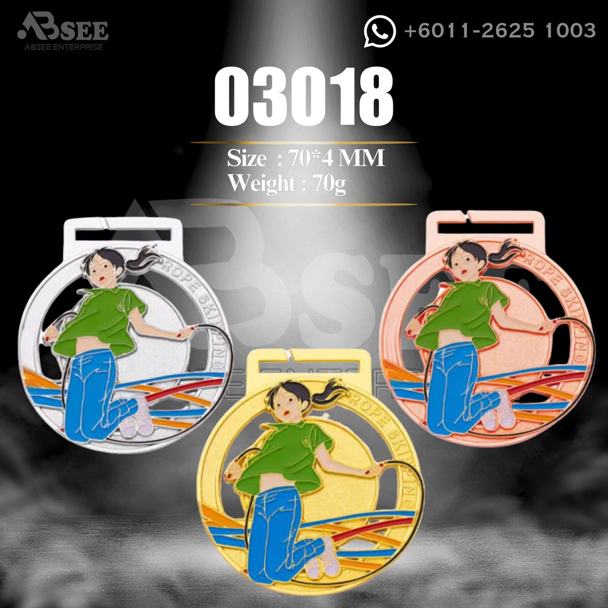 Medal 03018 for sports events – ABSEE Malaysia