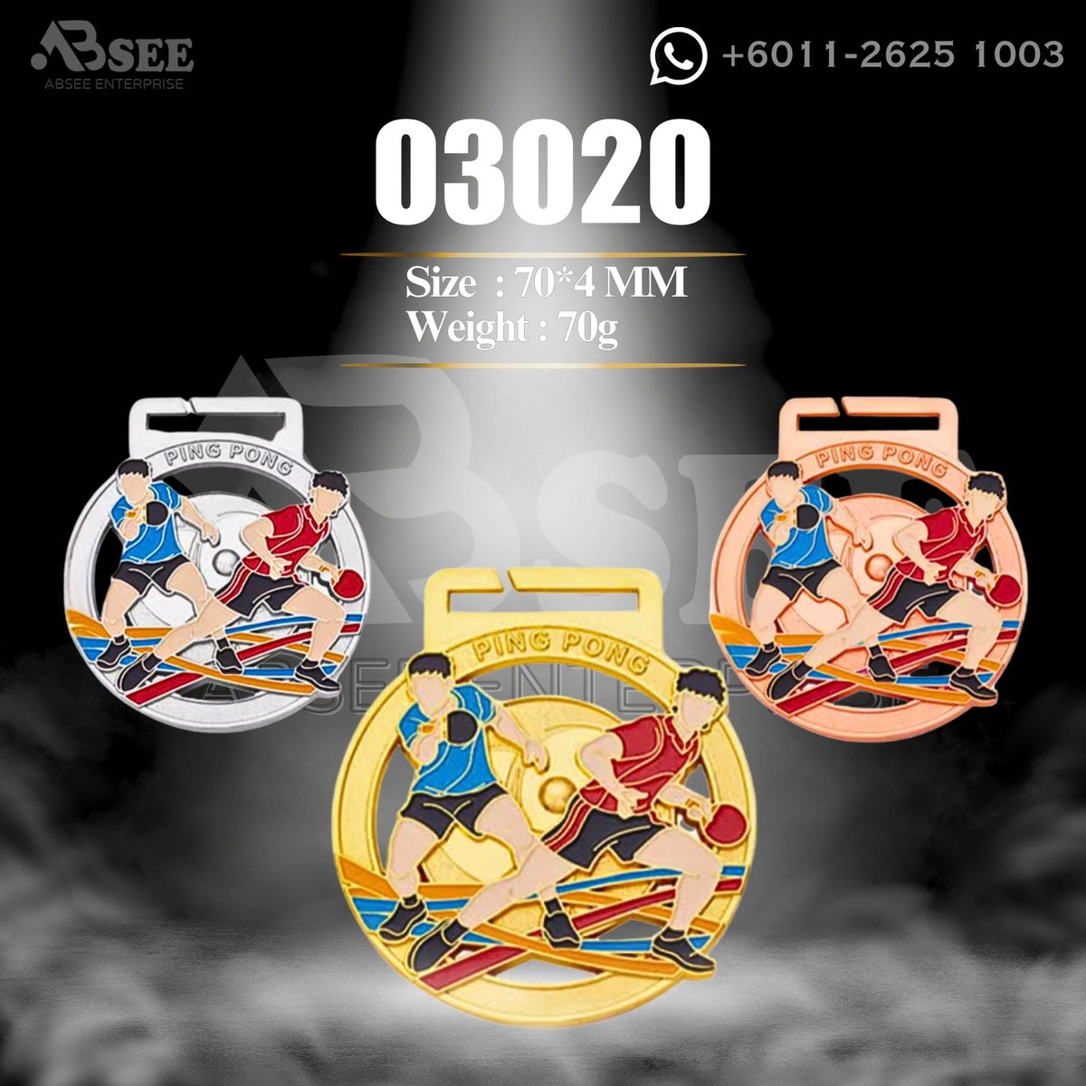 Medal 03020 for sports events – ABSEE Malaysia