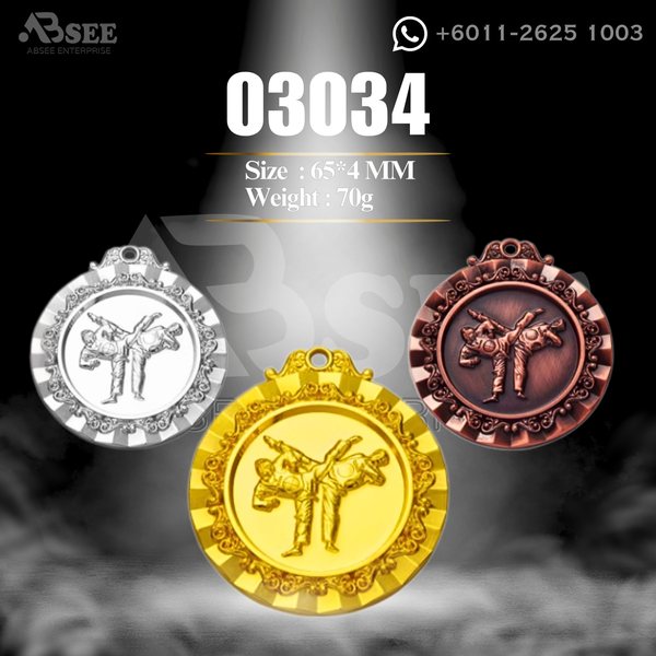 Medal 03034 for taekwondo – ABSEE Malaysia