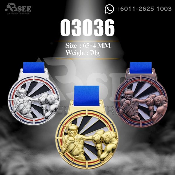 Medal 03036 for taekwondo – ABSEE Malaysia