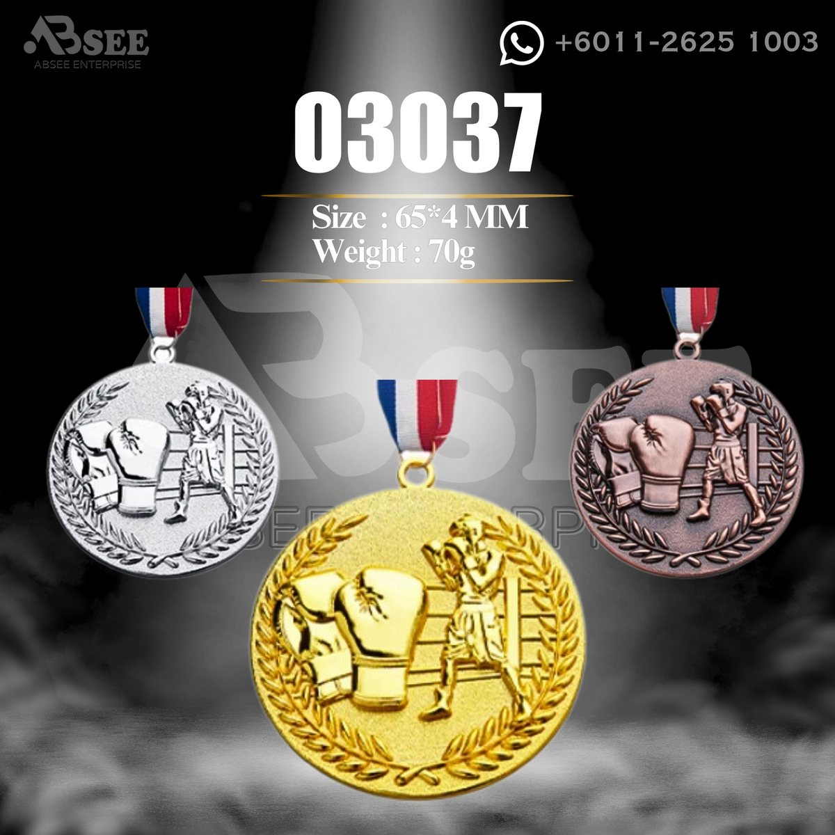 Medal 03037 for taekwondo – ABSEE Malaysia
