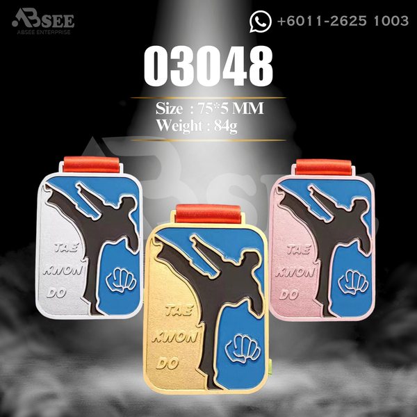 Medal 03048 for taekwondo – ABSEE Malaysia