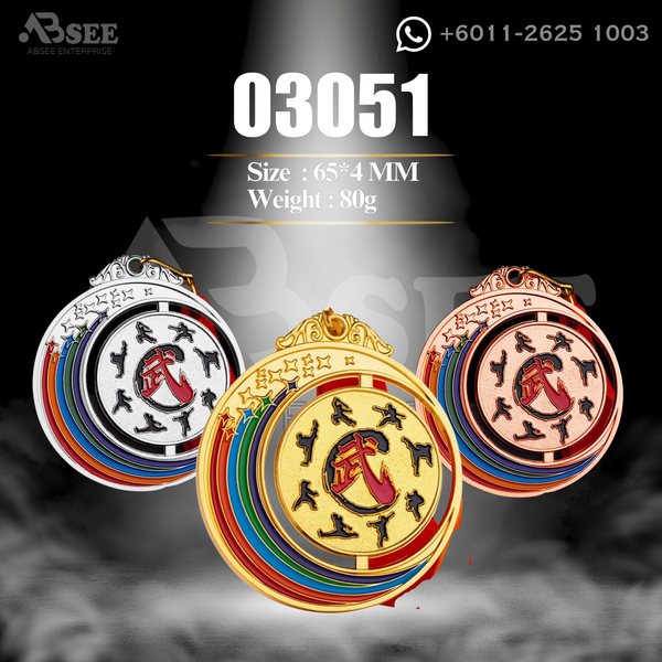 Medal 03051 for taekwondo – ABSEE Malaysia